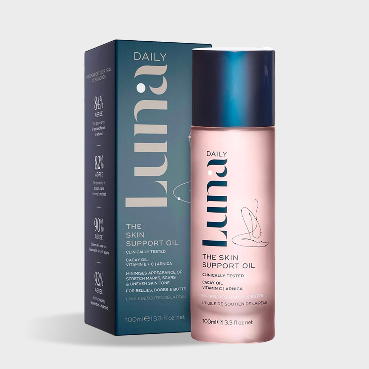 The Skin Support Oil - For Stretch Marks, Hyperpigmentation + Uneven Skin Texture