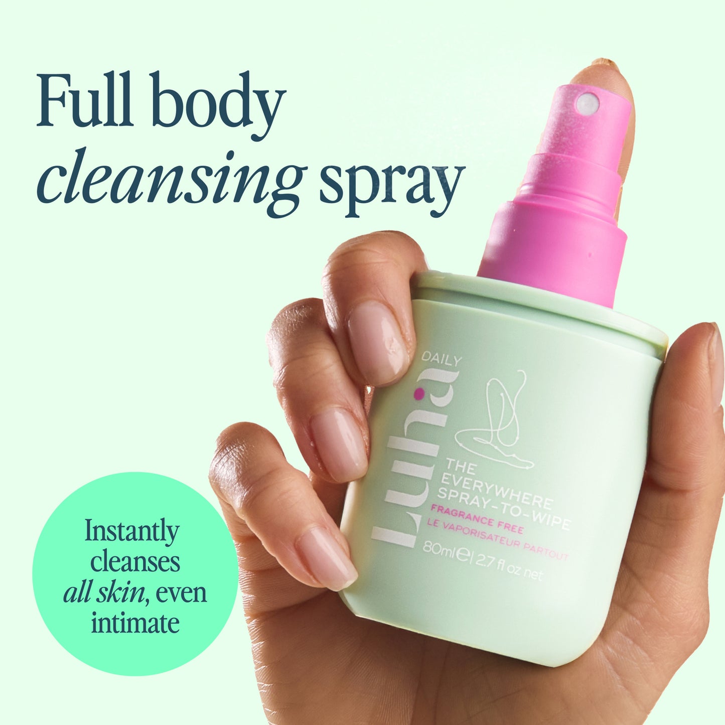The Everywhere Spray-To-Wipe - Fragrance Free
