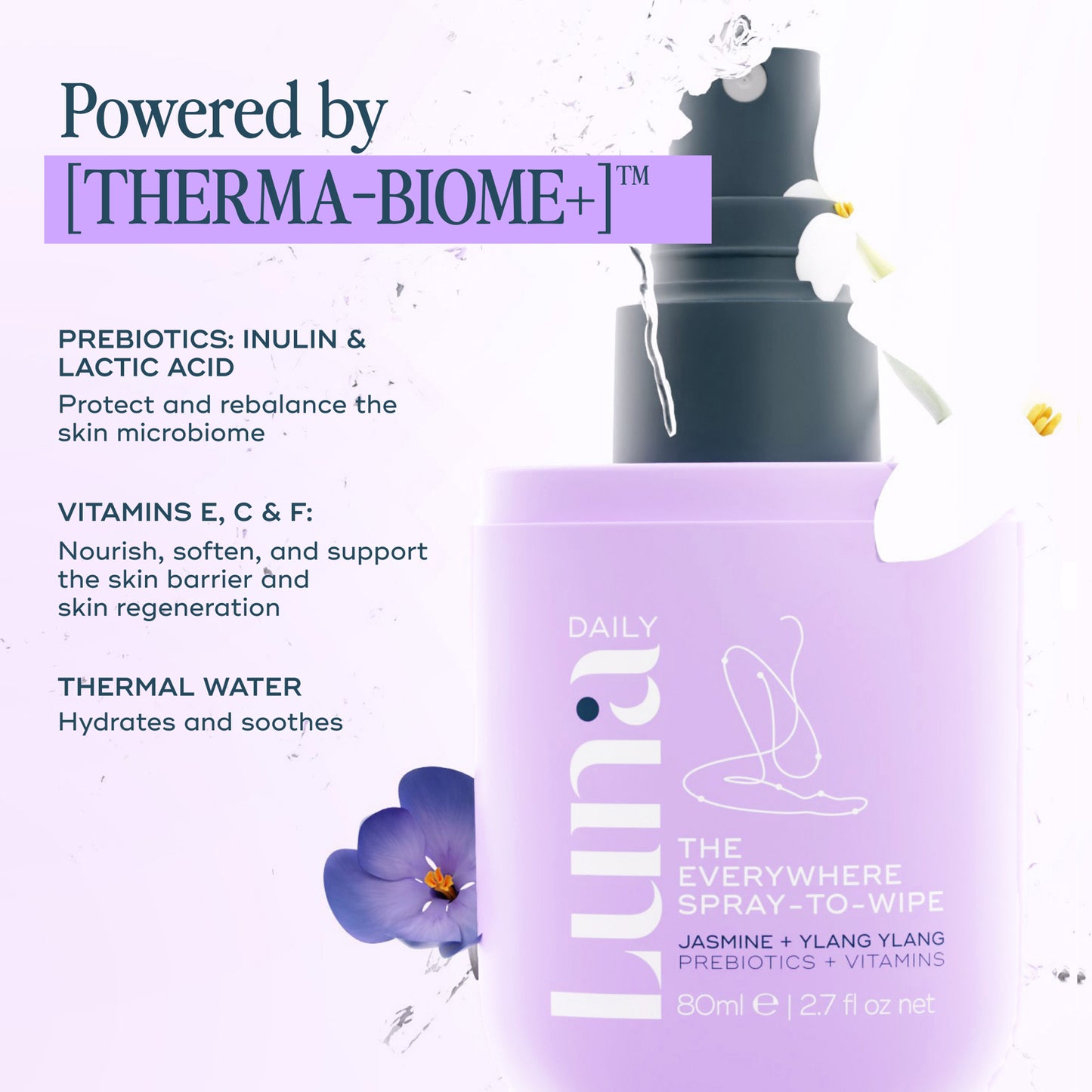 The Everywhere Spray-To-Wipe - Jasmine + Ylang Ylang