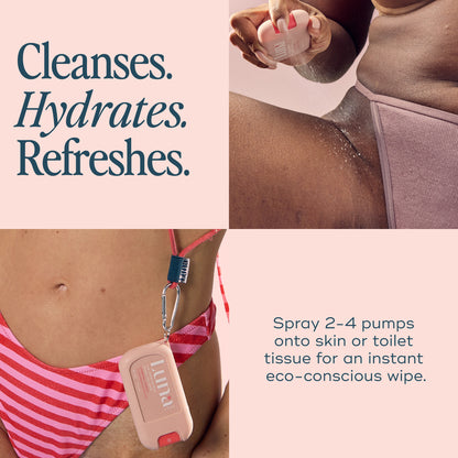 The Everywhere Spray-To-Wipe Mini - Hydrating Soft Cotton