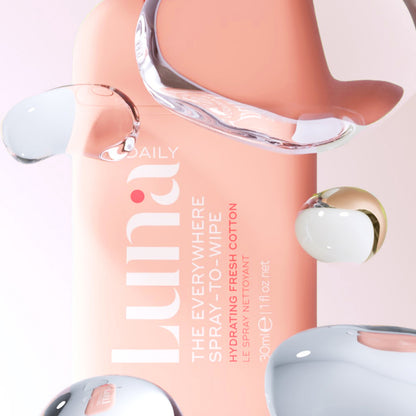 The Everywhere Spray-To-Wipe Mini - Hydrating Soft Cotton