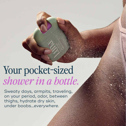 The Fragrance Free Everywhere Spray-To-Wipe Mini + Lanyard