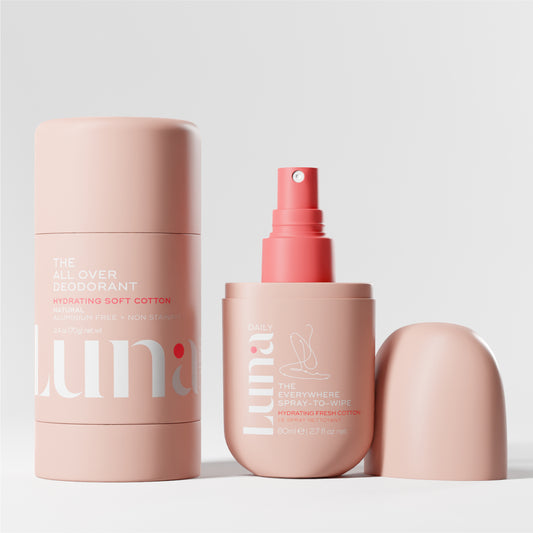 Body Odour Besties - The Hydrating All Over Deodorant™ + Hydrating Spray-To-Wipe