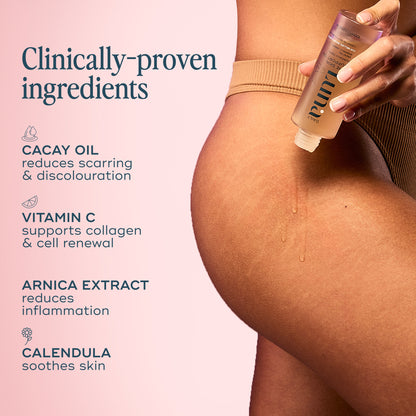 The Skin Support Oil - For Stretch Marks, Hyperpigmentation + Uneven Skin Texture